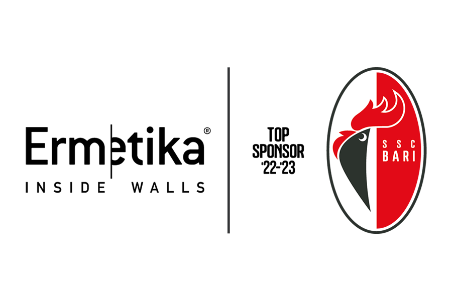 ERMETIKA sponsor della SSC Bari per la stagione 2022/2023