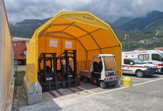 Giesse SpA torna a sostenere Croce Rossa Italiana attraverso la donazione di un Charge-box