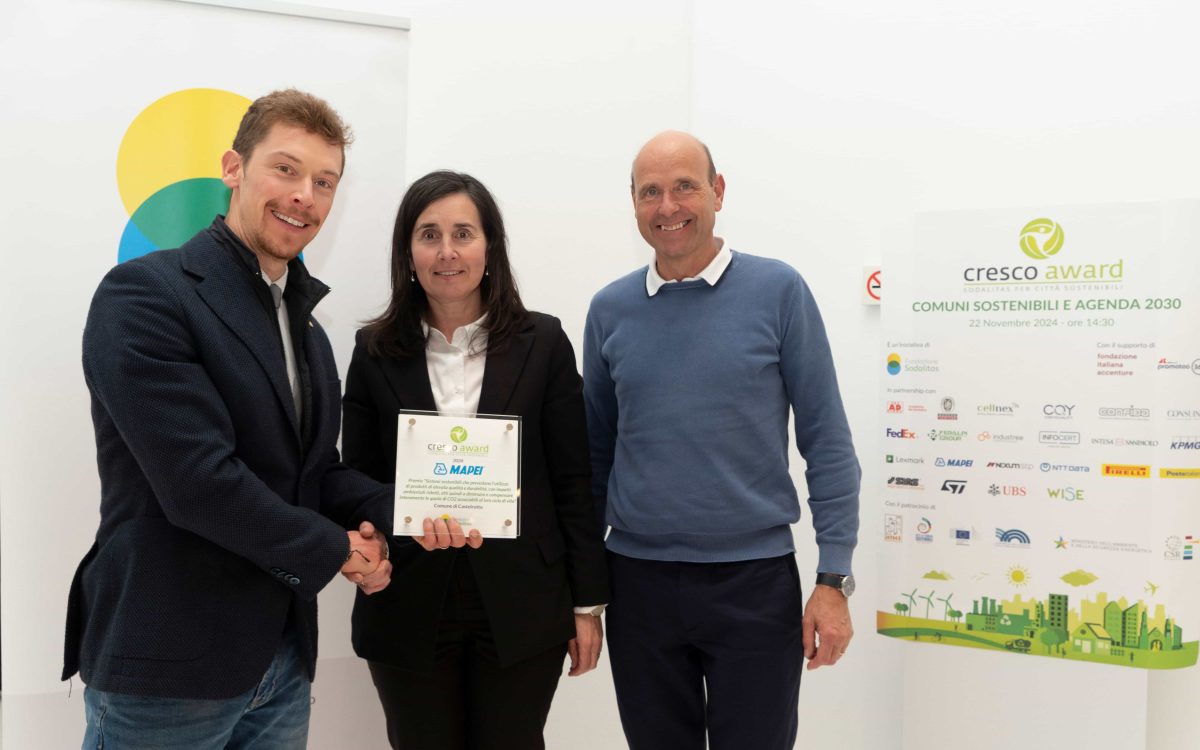 CRESCO AWARD 2024: MAPEI premia il comune di Castelrotto.