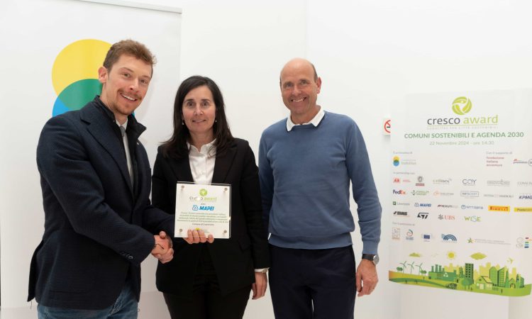 CRESCO AWARD 2024: MAPEI premia il comune di Castelrotto.