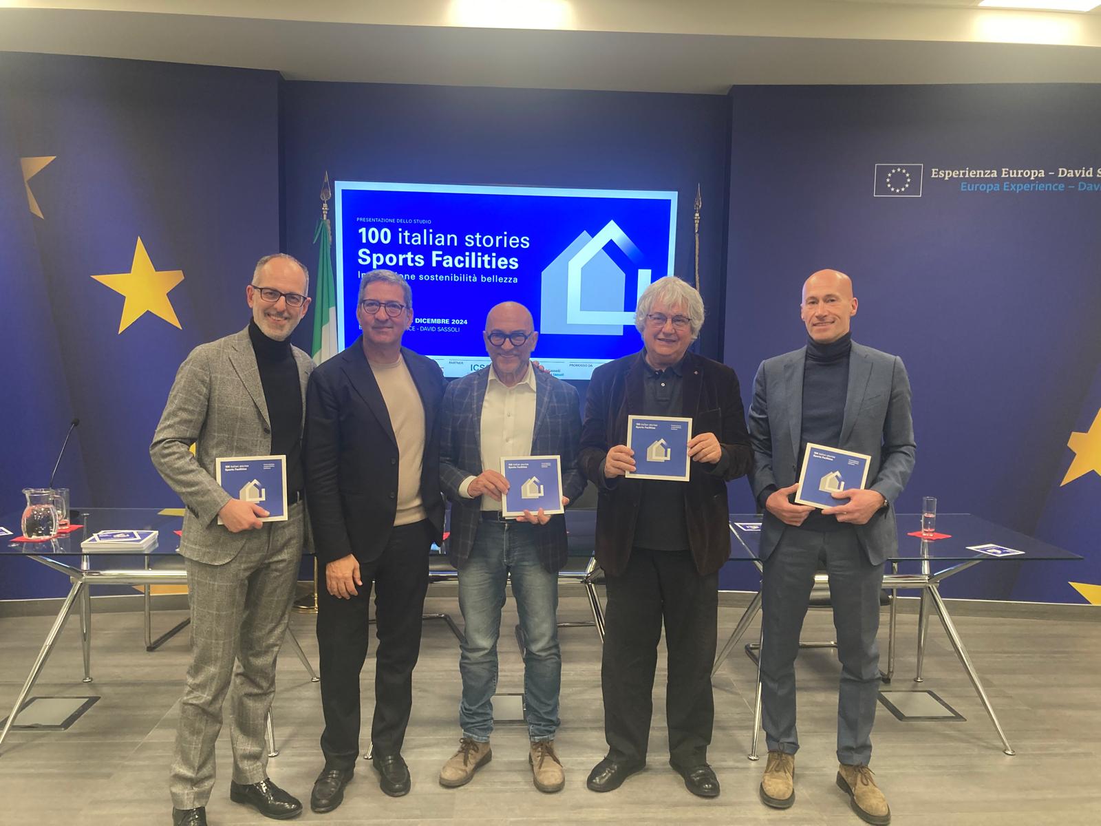 100 Italian Stories - Sport Facilities di Fondazione Symbola e Fassa Bortolo, in collaborazione con l’ICSC – Istituto per il Credito Sportivo e Culturale