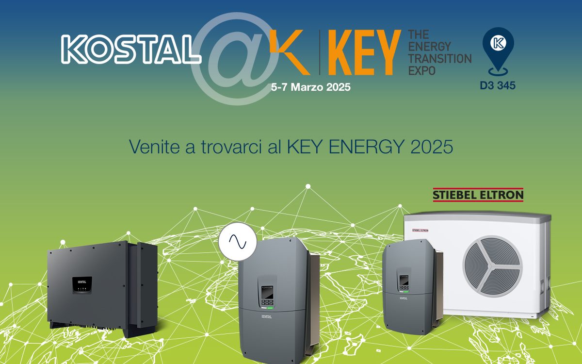 KOSTAL alla fiera KEY25: anteprima dell’inverter ibrido ed espandibile