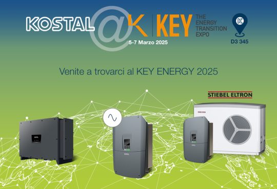 KOSTAL alla fiera KEY25: anteprima dell’inverter ibrido ed espandibile