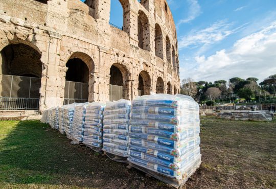 MAPEI sponsor tecnico del progetto di valorizzazione degli ambulacri meridionali del Colosseo