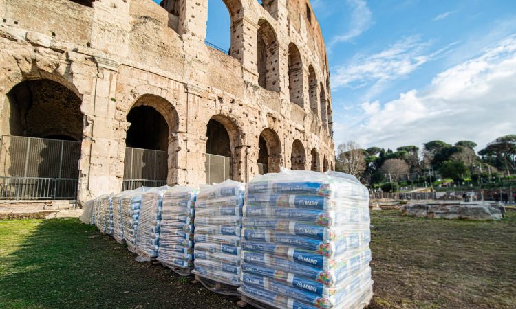 MAPEI sponsor tecnico del progetto di valorizzazione degli ambulacri meridionali del Colosseo