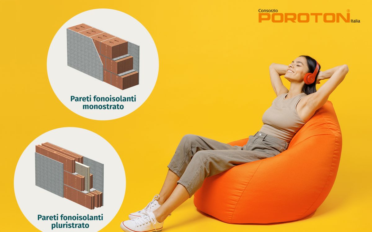 Soluzioni POROTON®: comfort acustico superiore