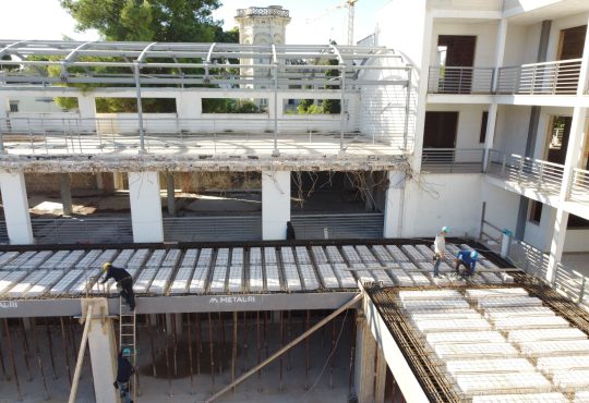 Intervento di ampliamento di un edificio commerciale a Bari con MTR® System 