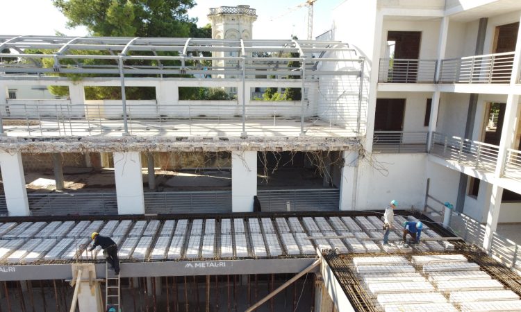 Intervento di ampliamento di un edificio commerciale a Bari con MTR® System 