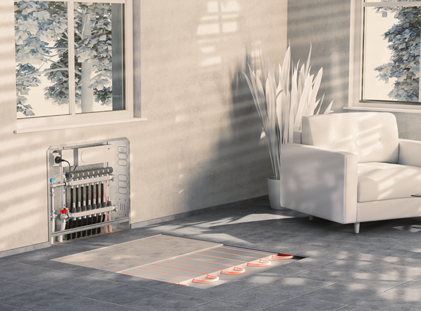 Nuovo Uponor Siccus Mini con pavimentazione diretta
