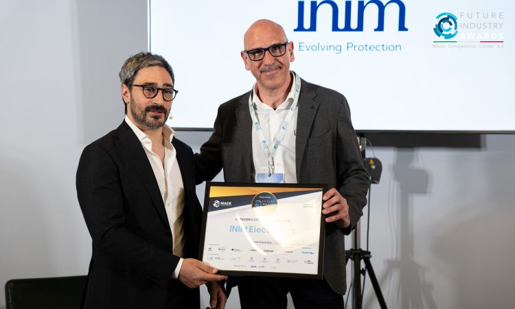 Inim premiata al MADE Future Industry Awards di Ancona come eccellenzadell’innovazione industriale italiana