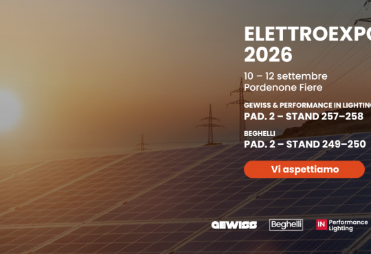 GEWISS protagonista a ELETTROEXPO 2026